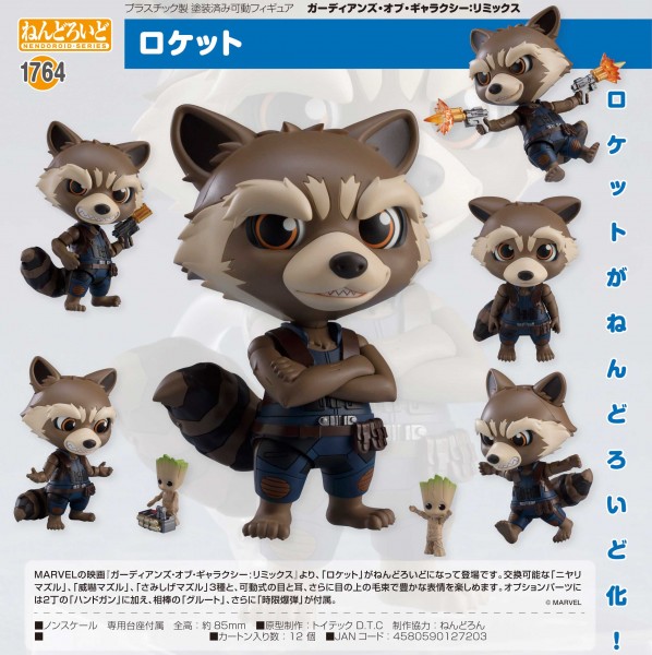 Guardians of the Galaxy Vol.2: Nendoroid Rocket Raccoon