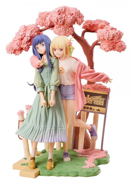 Lycoris Recoil: 2er-Pack Chisato Nishikigi &amp; Takina Inoue Spring Ver. non Scale PVC Statue