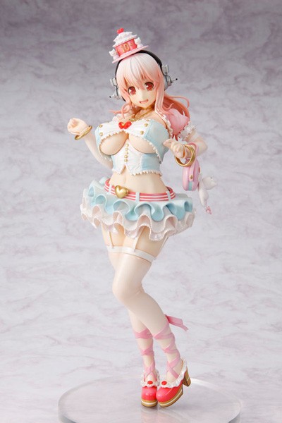 Super Sonico 10th Anniversary Birthday Party Ver. 1/7 Scale PVC Statue