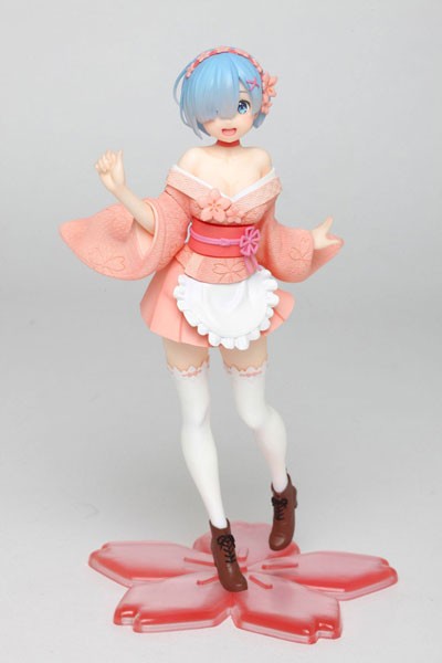 Re:ZERO -Starting Life in Another World: Rem Sakura Ver. non Scale PVC Statue