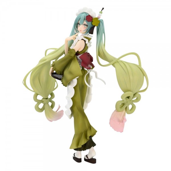 Vocaloid 2: Miku Hatsune Matcha Green Tea Parfait non Scale PVC Statue