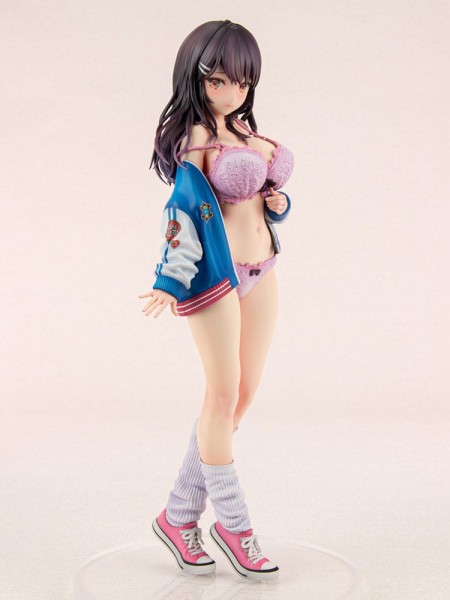 Original Character: Sukajan Jacket Kanojo wa Cool de Itai! Kyouka Kagura 1/6 Scale PVC Statue