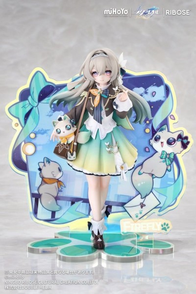 Honkai: Star Rail Rise Up+ Chibi Cat Series: Firefly Ver. non Scale PVC Statue