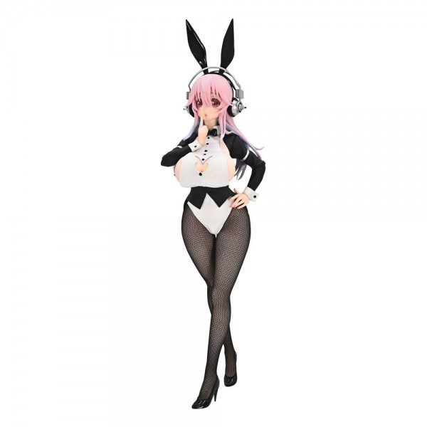 Nitro Super Sonic: BiCute Bunnies Super Sonico Newly Drawn Costume Ver. non Scale PVC Statue