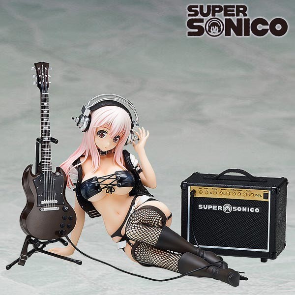 Nitro Super Sonic: Super Sonico After The Party 1/6 Scale PVC Statue