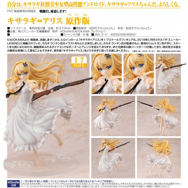 Combatants Will Be Dispatched: Alice Kisaragi Light Novel Ver.1/7 Scale