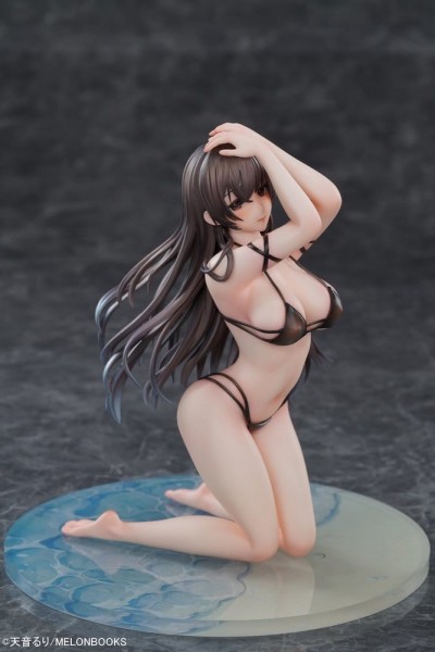Original Character: Swimsuit Sugata no Mimi-san Illustrated by Ruri Amane 1/6 Scale PVC Statue