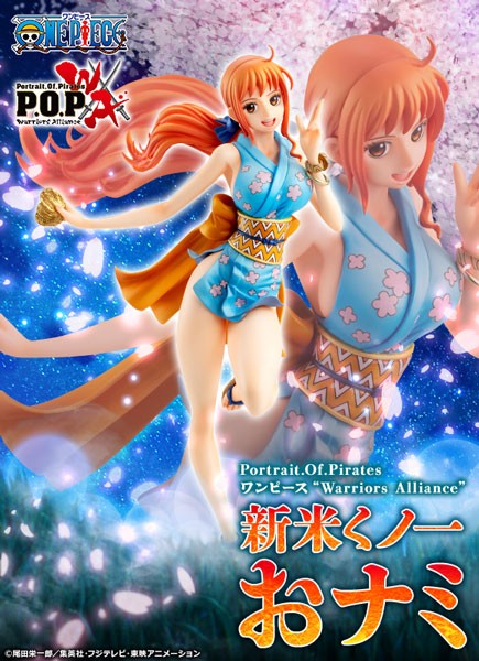 One Piece: P.O.P. Warriors Alliance Nami 1/8 Scale PVC Statue