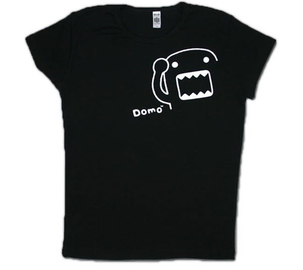 Domo-Kun: T-Shirt Outline Damen