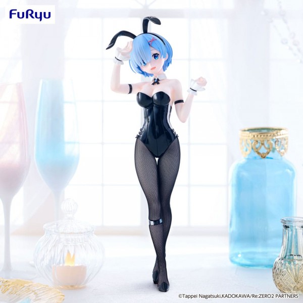 Re:Zero: BiCute Bunnies Rem Bicolor Ver. non Scale PVC Statue
