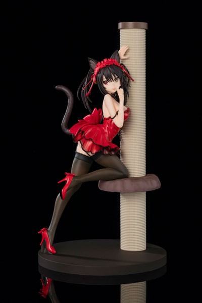 Date A Live III: Kurumi Tokisaki Red Cat Ver. 1/7 Scale PVC Statue