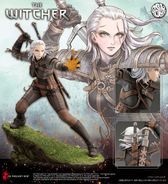 The Witcher: Bishoujo Geralt 1/7 Scale PVC Statue