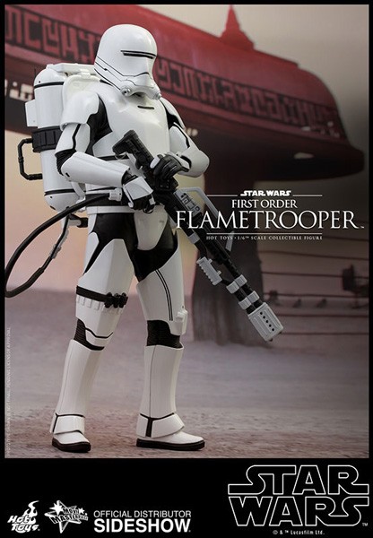 Star Wars Episode VII: Movie Masterpiece First Order Flametrooper 1/6 Action Figure