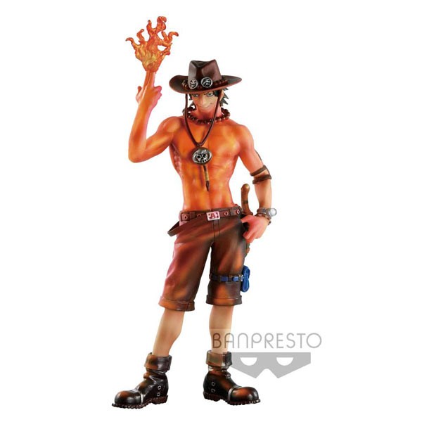 One Piece: SCultures Figur Portgas D. Ace Burning Color Ver.non Sclae PVC