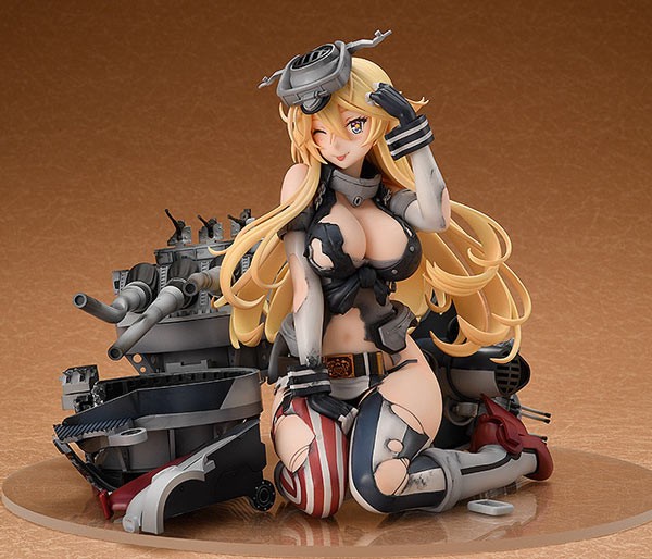 Kantai Collection: Iowa Half-Samaged Heavy Armament Ver. 1/8 Scale PVC Statue