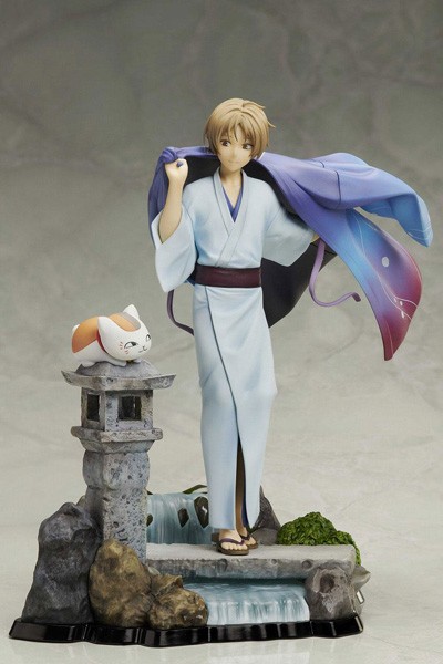 Natsume Yujincho: Takashi Natsume &amp; Nyanko Sensei 1/7 Scale PVC Statue