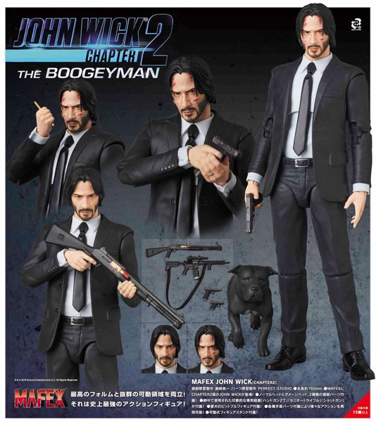 John Wick Chapter 2 MAF EX Actionfigur