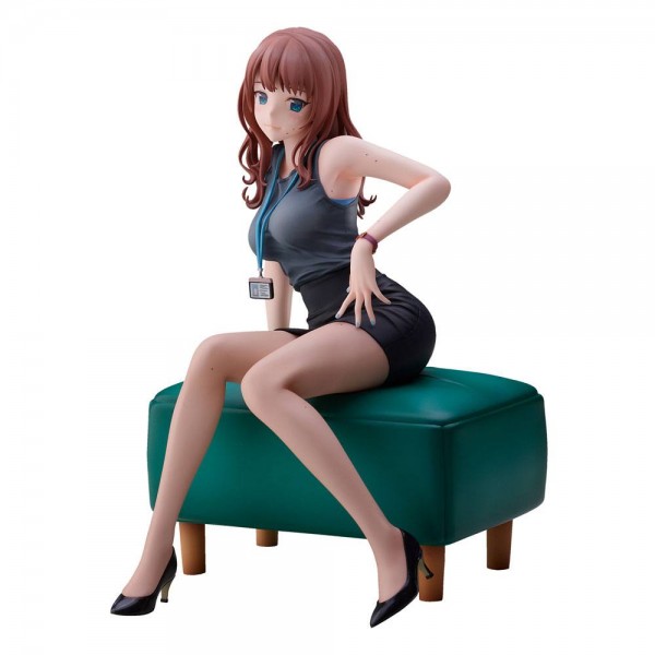 Original Character by Doshima: Office Lady With Many Moles non Scale PVC Statue