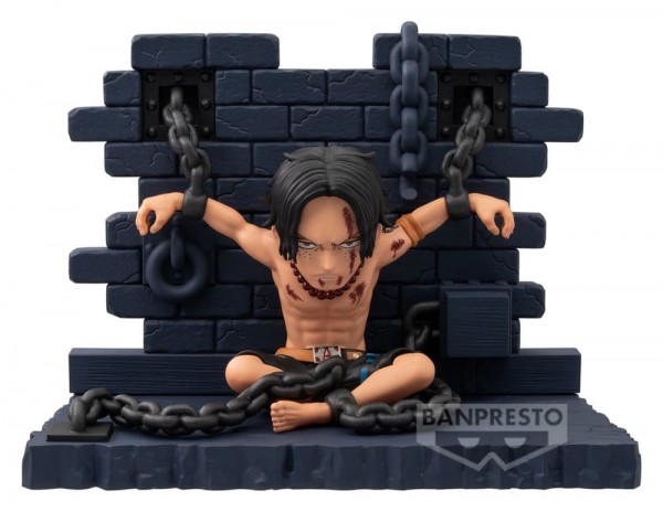 One Piece: World Collectable Portgas D. Ace (Impel Down) non Scale PVC Minifigur