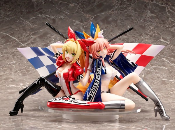 Fate/Extra: Nero Claudius & Tamamo No Mae Type-Moon Type-Moon Racing Ver 1/7 Scale PVC Statue