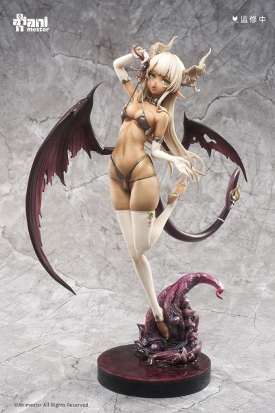 Original Character: Little Devil MoeMoeKo 1/7 Scale PVC Statue