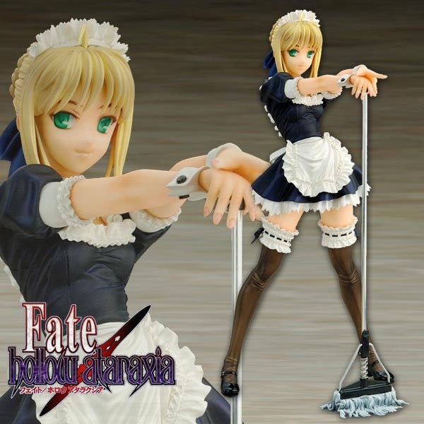 Fate/hollow ataraxia: Saber Maid Ver. 1/6 PVC Statue