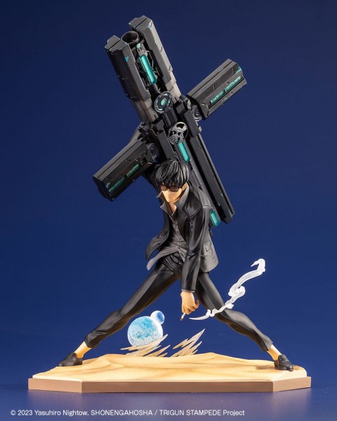 Trigun Stampede: ARTFX-J Nicholas D. Wolfwood Trigun Stampede Ver. 1/8 Scale PVC Statue