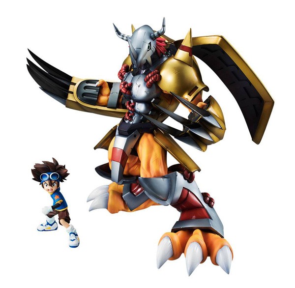 Digimon Adventure: Wargreymon & Tai non Scale Scale PVC Statue