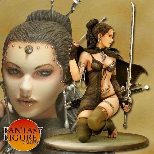 Fantasy Figure Gallery - The Touch Of Ice (Luis Royo) PVC Statue