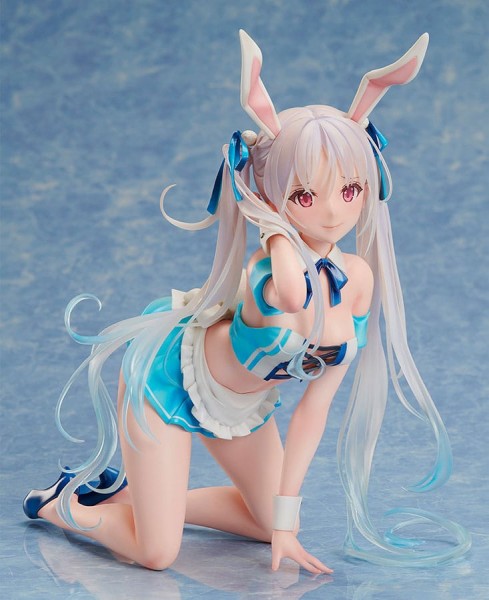 Original Character by DSmile: Chris Aqua Blue Bunny Series Bare Leg Ver. 1/4 Scale PVC Statue