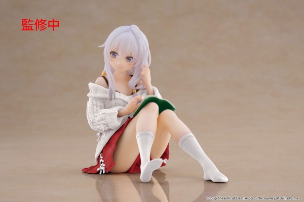Wandering Witch: The Journey of Elaina: Desktop Cute Figure Elaina Casual Clothes Ver. Renewal non Scale PVC Statue