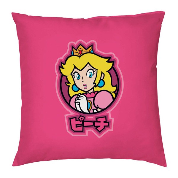 Nintendo Kissen Peach Kanji