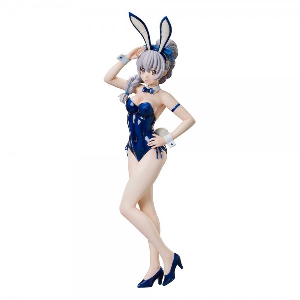 Full Metal Panic! Invisible Victory: Teletha Testarossa Bare Leg Bunny Ver. 1/4 Scale PVC Statue