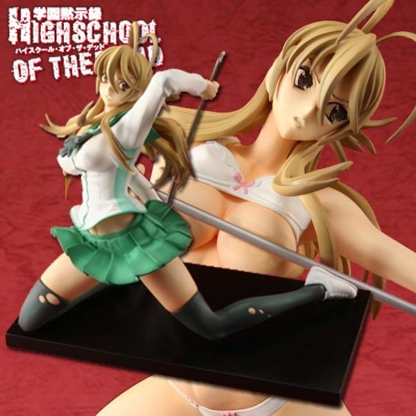 Highschool of the Dead: Rei Miyamoto 1/8 Scale PVC Statue