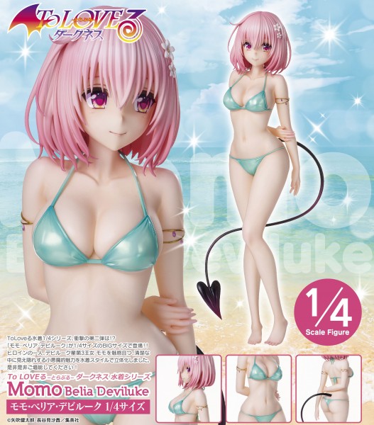 To Love Ru Darkness: Darkness Swimsuit Series Momo Belia Deviluke Ver. 1/4 Scale PVC Figure