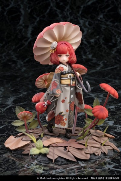 The Mushroom Girls: Serie No.6 Marasmius Haematocephalus 1/1 Scale PVC Statue