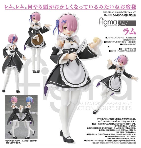 Re:ZERO -Starting Life in Another World: Ram - Figma