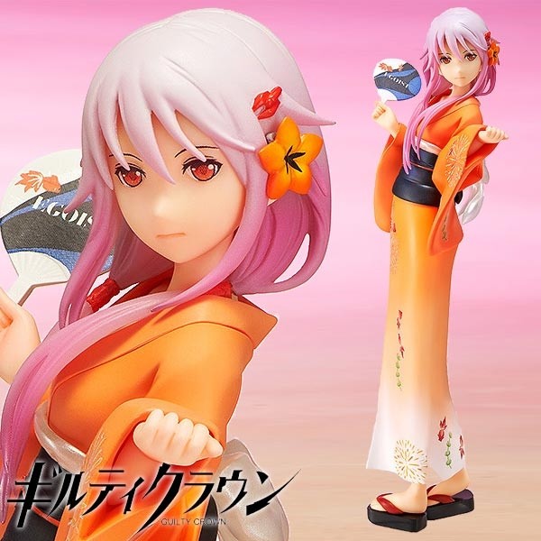 Guilty Crown: Inori Yuzuriha Yukata Ver. 1/8 Scale PVC Statue