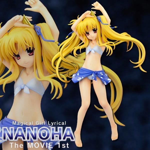 Magical Girl Lyrical Nanoha The Movie 1st: Fate Testarossa Swimsuit Ver. 1/7 PVC Statue