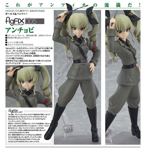 Girls und Panzer: Anchovy - figFIX