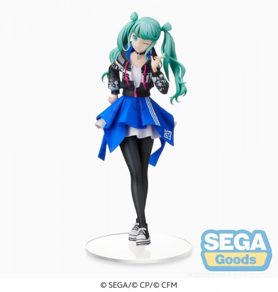 Vocaloid 2: Miku Hatsune Street Sekai Miku SPM non Scale PVC Statue