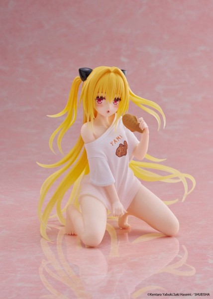 To Love-Ru Darkness: Desktop Cute Figure Golden Darkness Roomwear Ver. non Scale PVC Statue