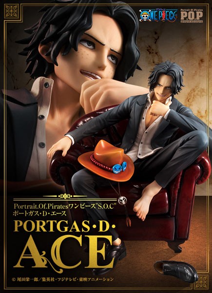 One Piece: P.O.P. SOC Portgas D. Ace 1/8 Scale PVC Statue