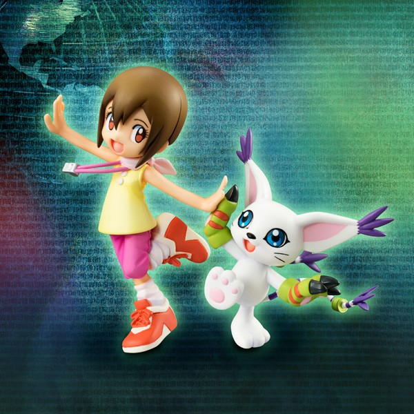 Digimon Adventure: Kari Yagami & Gatomon 1/10 Scale Scale PVC Statue