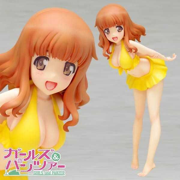 Girls und Panzer: Saori Takebe Swimsuit Ver. 1/10 Scale PVC Statue