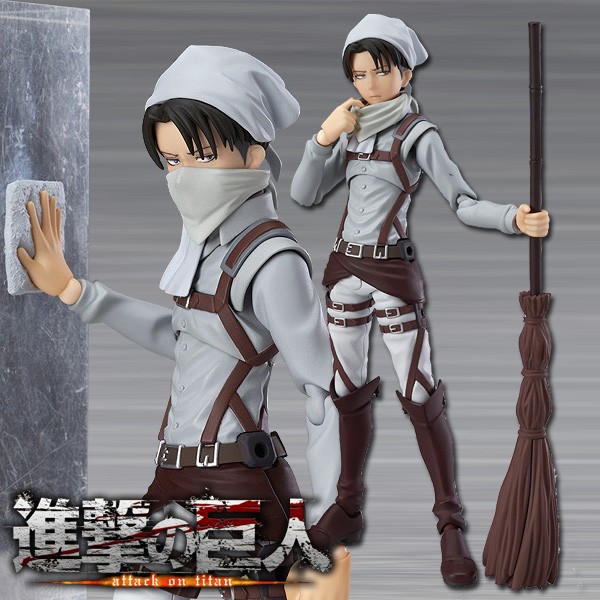 Shingeki no Kyojin: Levi Cleaning ver. - Figma