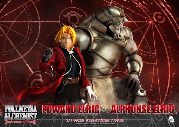 Fullmetal Alchemist Brotherhood: Edward & Alphonse Elric 1/6 Scale Actionfigures