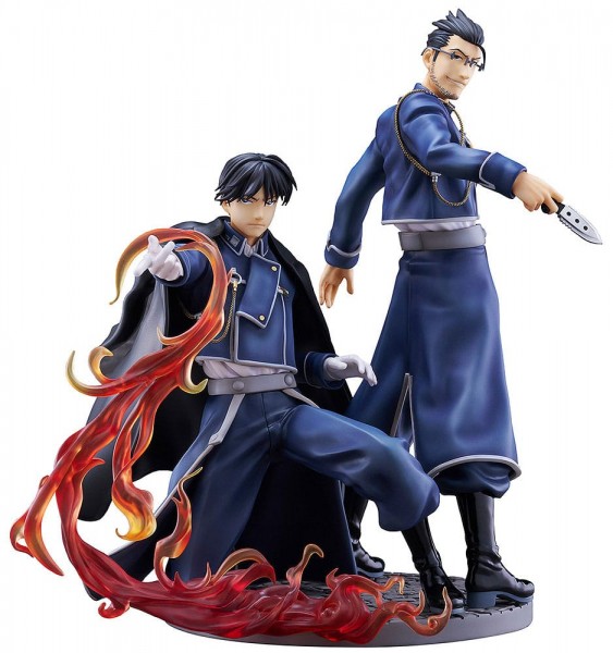 Fullmetal Alchemist Brotherhood: Roy Mustang & Maes Hughes Kizuna non Scale PVC Statue