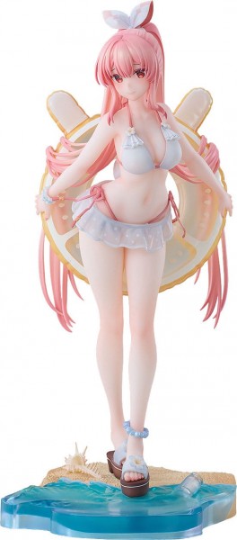 Rosuuri Original Character: White Rabbit Rosu Swimsuit Ver. 1/7 Scale PVC Statue