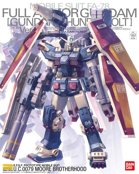 Gundam Thunderbolt - MG Full Armor Gundam Ver. Ka 1/100